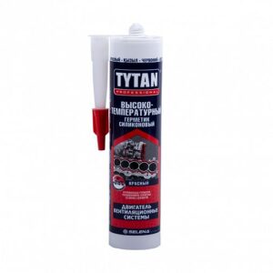 Герметик высокотемпературный красный Tytan 310ml