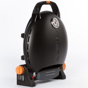 Газовый гриль O-GRILL700T в черном цвете (в комплекте адаптер А)