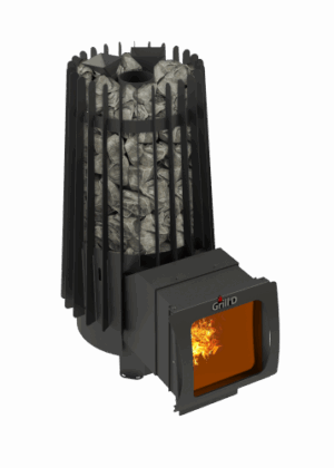 Печь для бани Cometa 180 Vega Long Window Max Grill`D