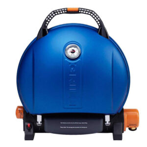 Газовый гриль O-GRILL800T в синем цвете (в комплекте адаптер тип А)