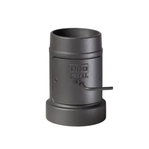 Стартовый дымоход 115-136 с ревизией и шибером для печей Атмосфера