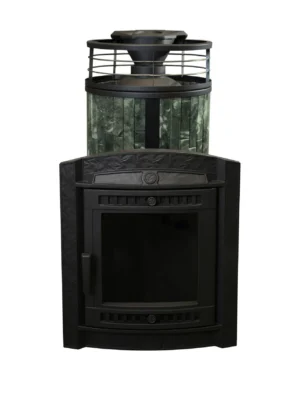 Банная печь «Атмосфера L» в ламелях Змеевик до 20 м³