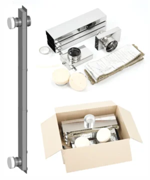 Комплект вентиляции для бани и сауны ТиС Вент-С (проход через стену)